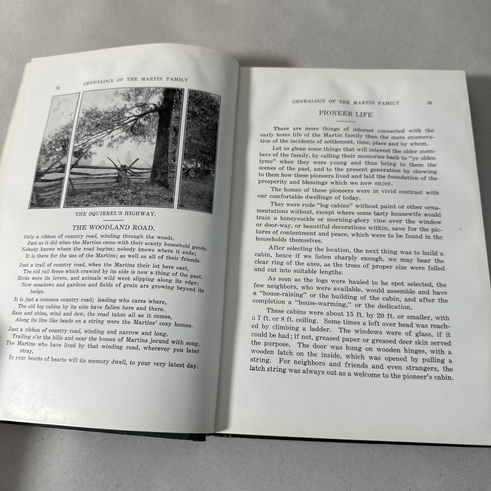 Genealogy of the Martin Family by Francis 1918 First Edition Rare SIGNED Book