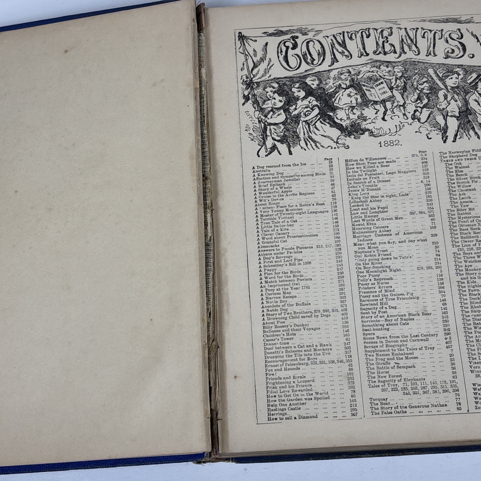 1882 CHATTERBOX VICTORIAN ILLUSTRATED CHILDREN’S BOOK ESTES & LAURIAT HC