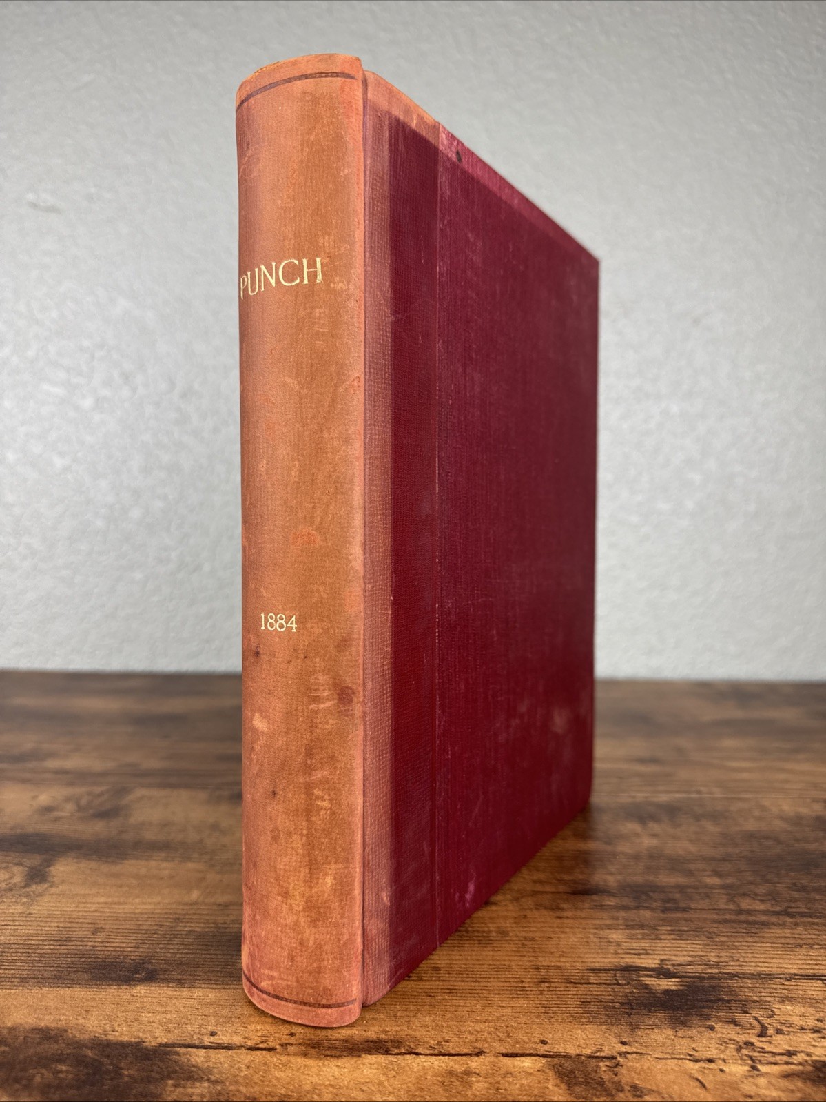 Punch Magazine Bound Volume 1884 VOL. 87 – Quarter Leather