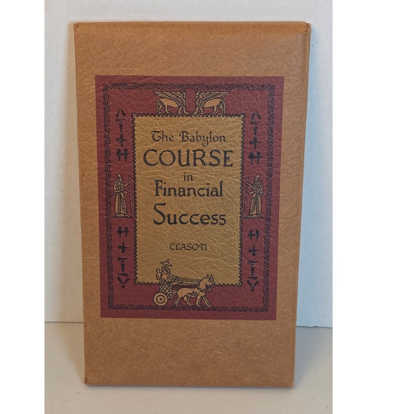 The Babylon Course In Financial Success Clason 5 Pamphlets In Folio 1938-50 VTG