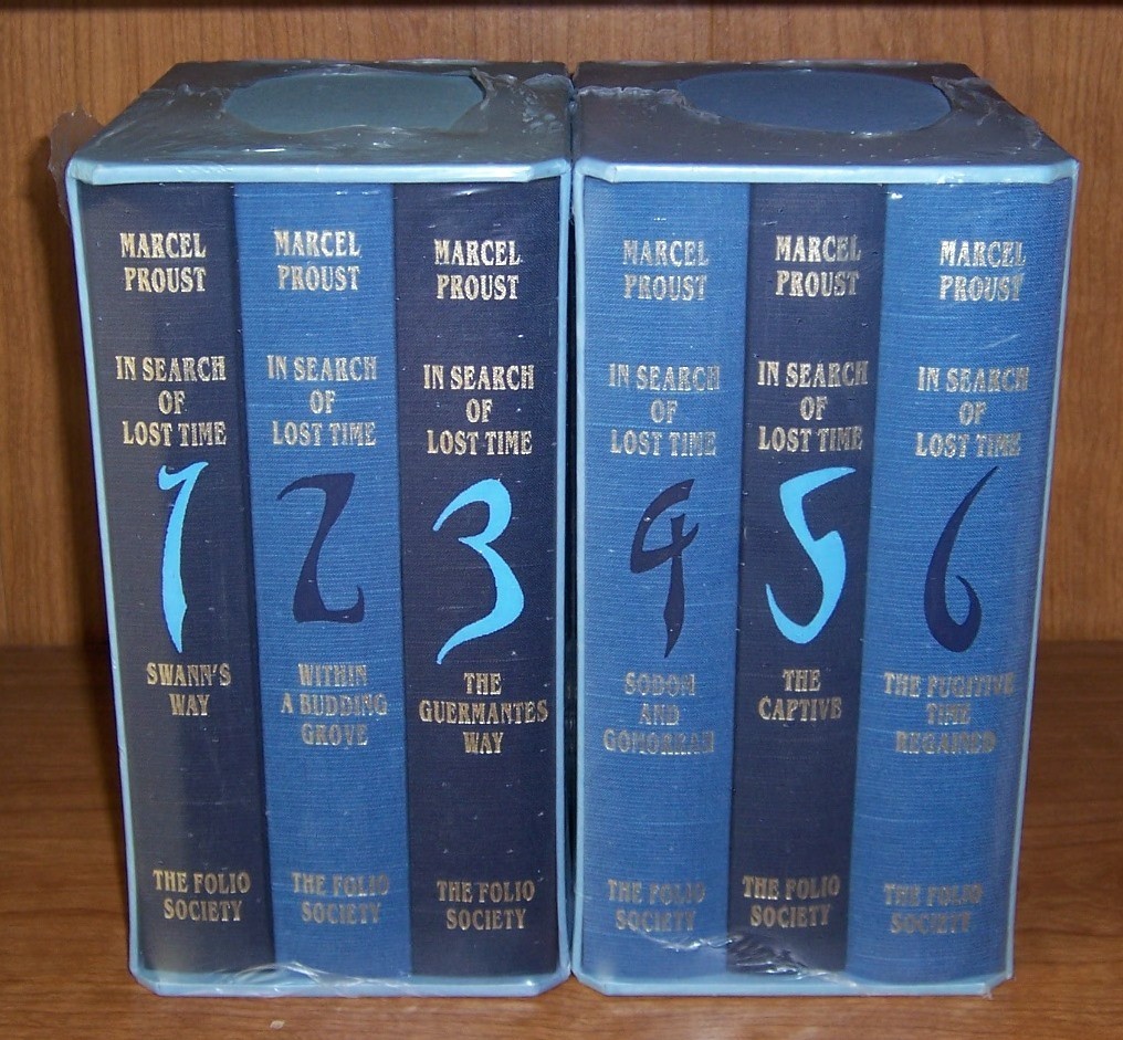 Folio Society IN SEARCH OF LOST TIME by Marcel Proust in 6 vols – Sealed