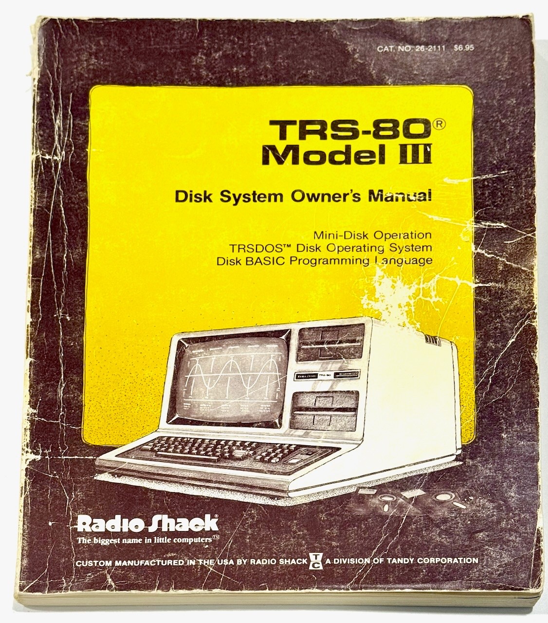 TRS-80 Model III Disk System Owner’s Manual (26-2111) 1980 – good condition