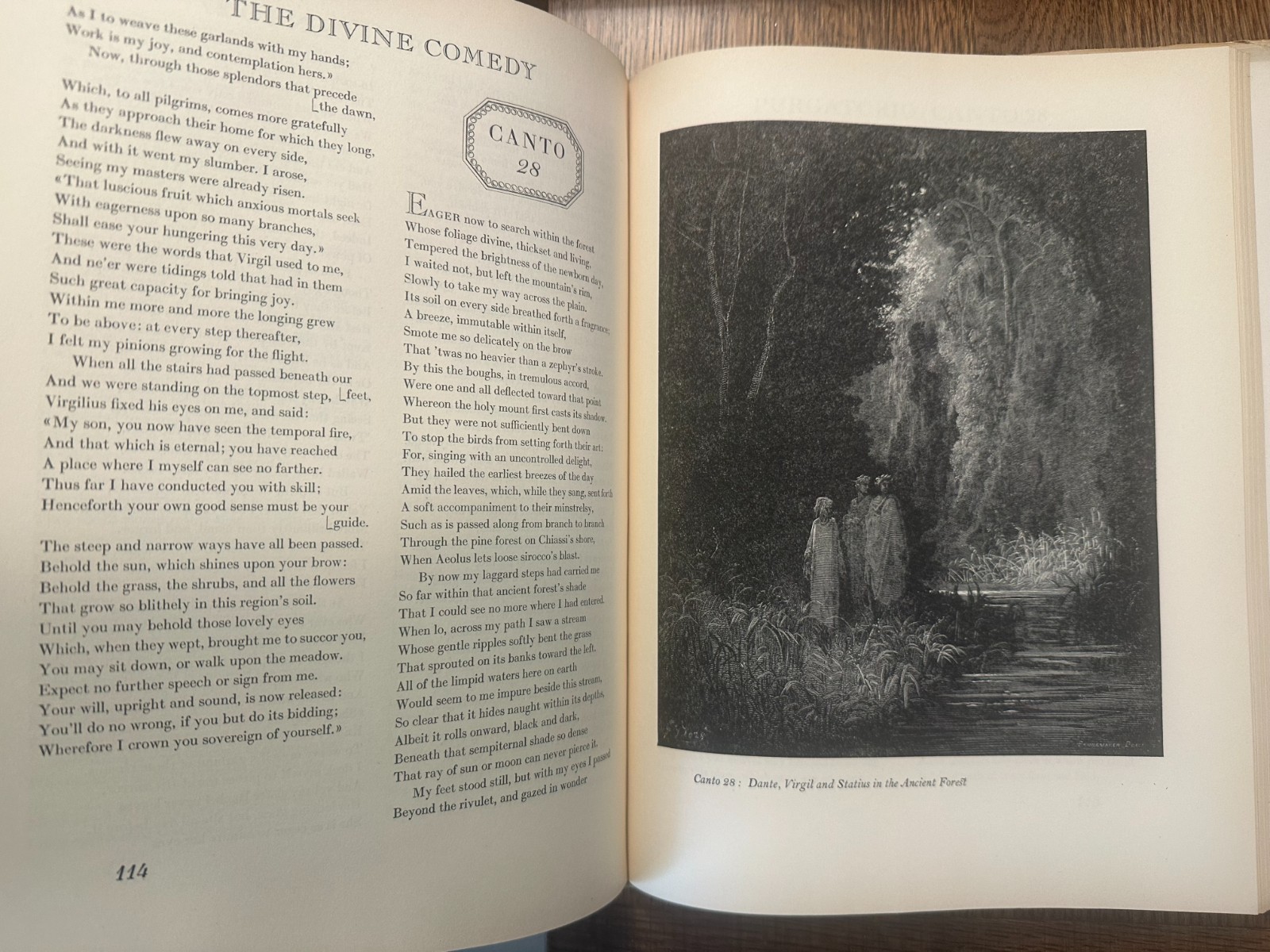 DANTE THE DIVINE COMEDY 1948 HARDCOVER W/DUST JACKET GUSTAVE DORE ILLUSTRATIONS