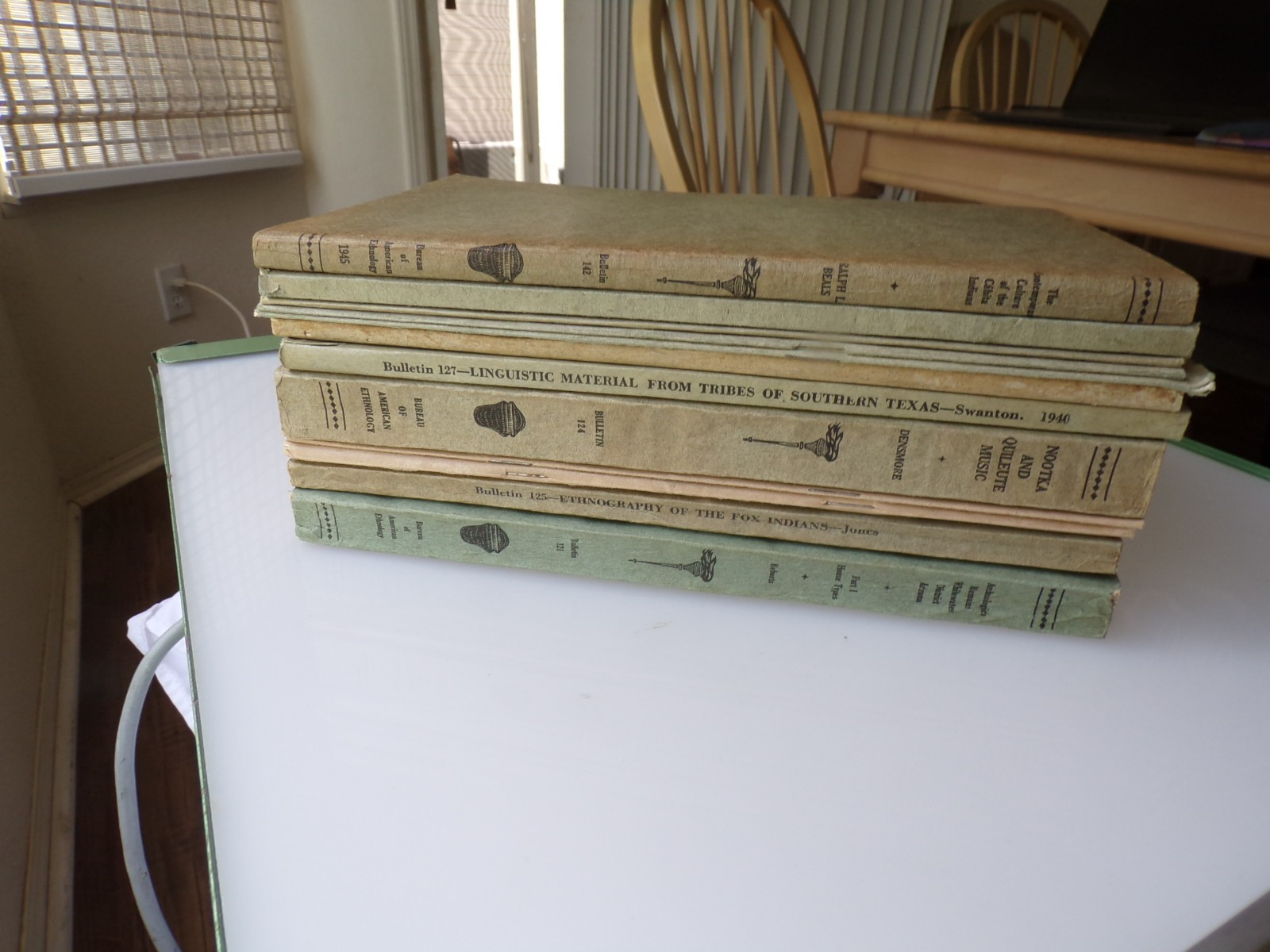 12 Archeological Books Smithsonian Institution Bureau of American Ethnology 1939