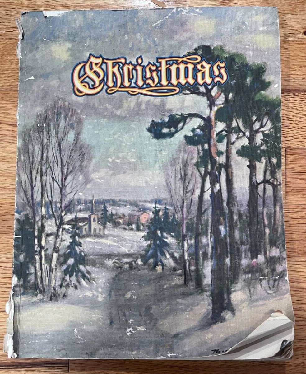 1949 CHRISTMAS AMERICAN ANNUAL OF LITERATURE AND ART Illustrated HAUGAN VOL 19