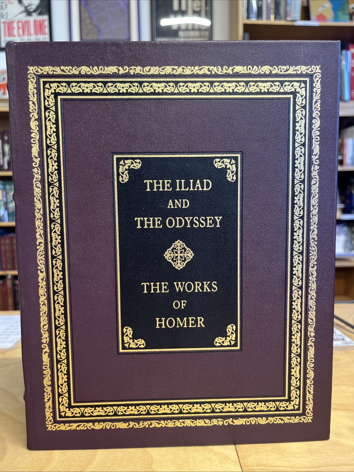 ILIAD & ODYSSEY – WORKS OF HOMER Easton Press Deluxe Ltd 340/400 Rare
