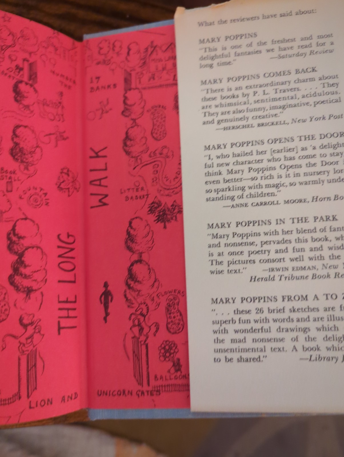 P.L. Travers Mary Poppins In the Park Harcourt 1952 Illustrated Shepard 1st
