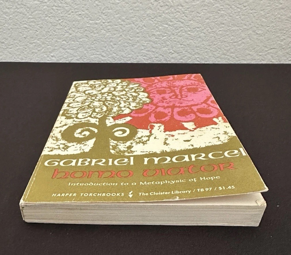 Homo Viator Gabriel Marcel 1962 Harper Torchbook PB Metaphysics Existentialism