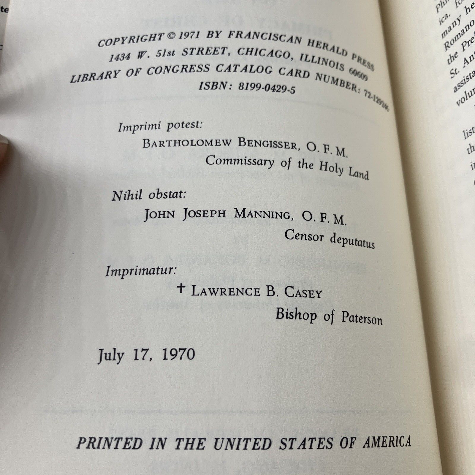 My Conversations With Teilhard de Chardin Primacy of Christ – Gabriel Allegra HC