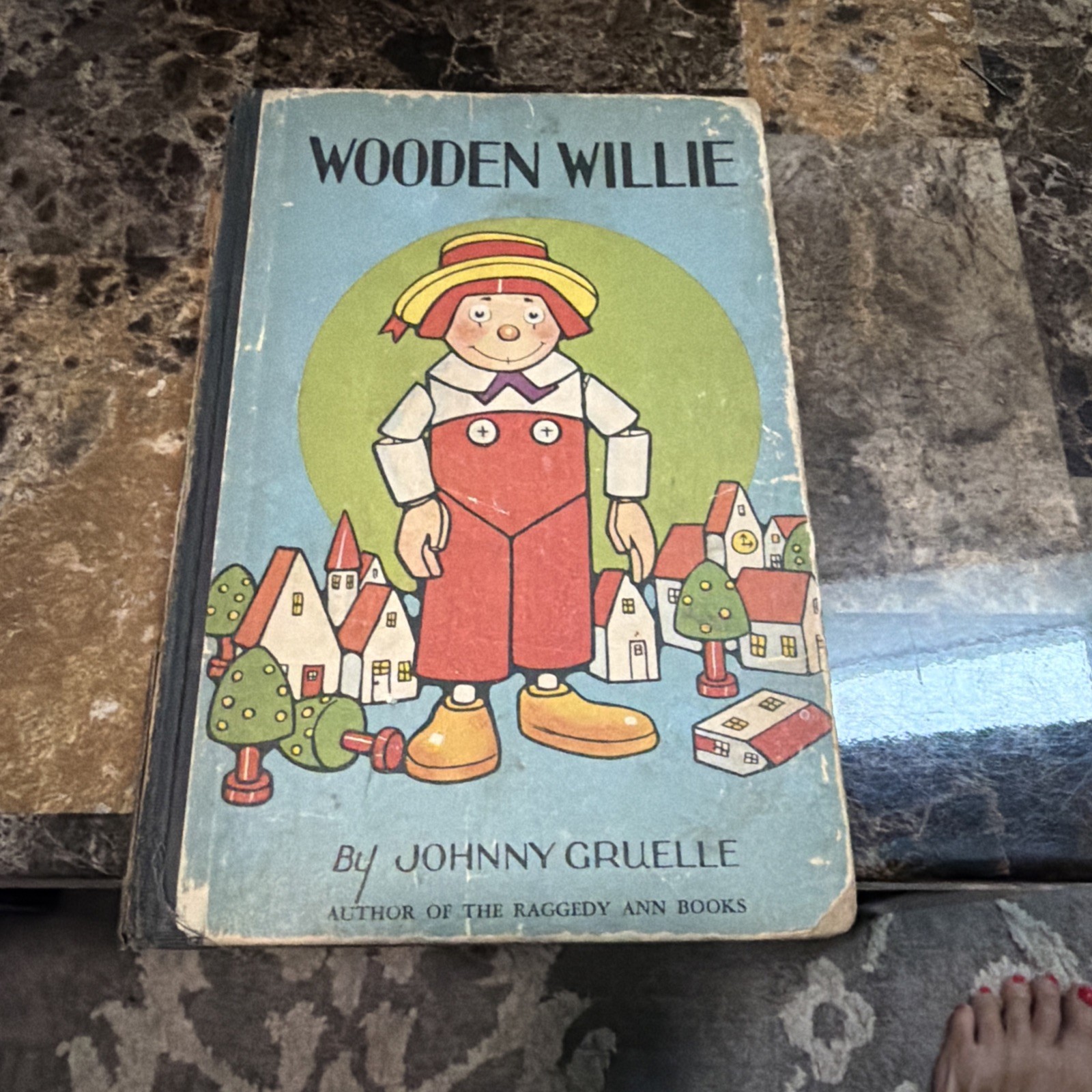 Wooden Willie By Johnny Gruelle 1954 Hardcover Illustrated
