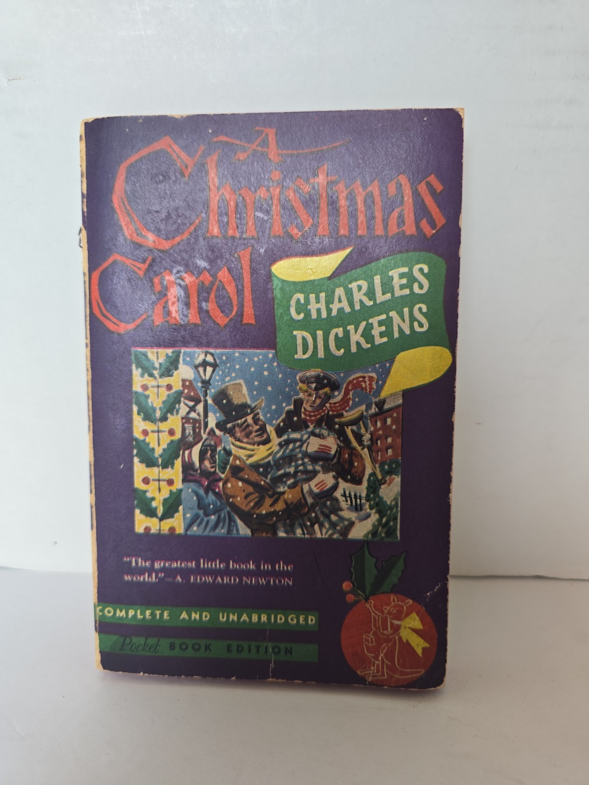 Charles Dickens A Christmas Carol 1939 Pocket Books #29 1st Printing Paperback