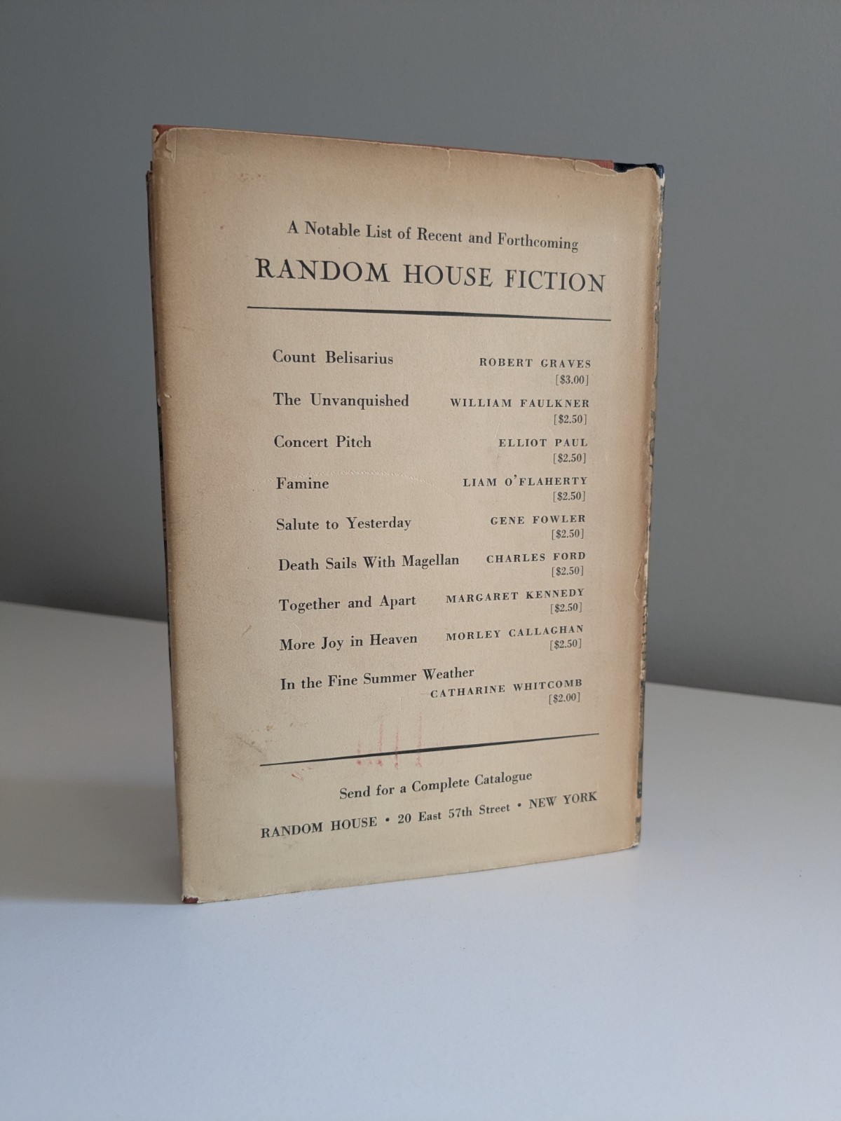 Out of Africa – Isak Dinesen [Karen Blixen] First US Edition Random House 1938