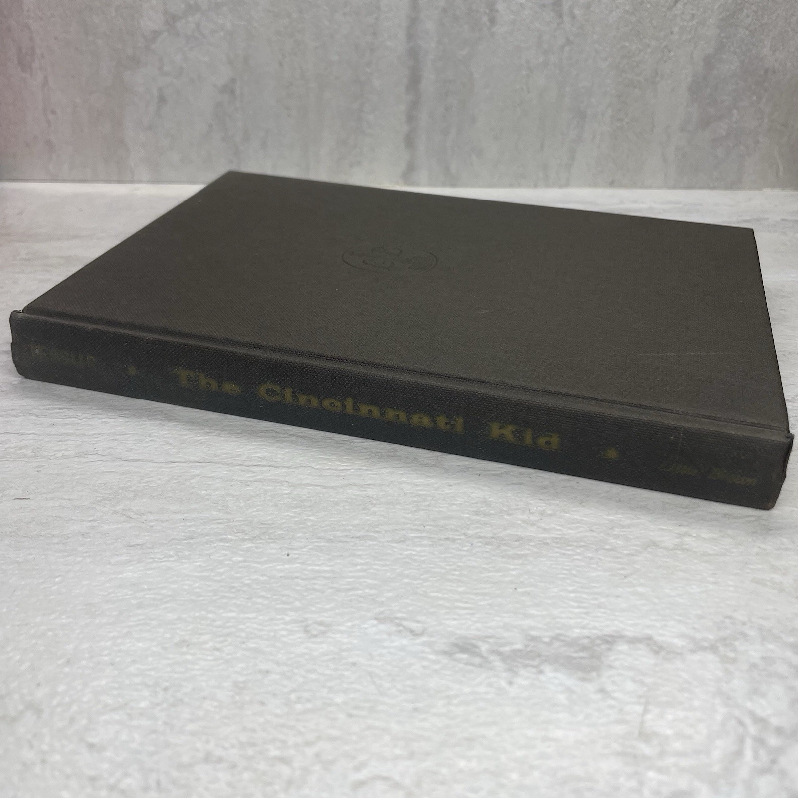 The Cincinnati Kid Richard Jessup 1963 Second Printing HC DJ