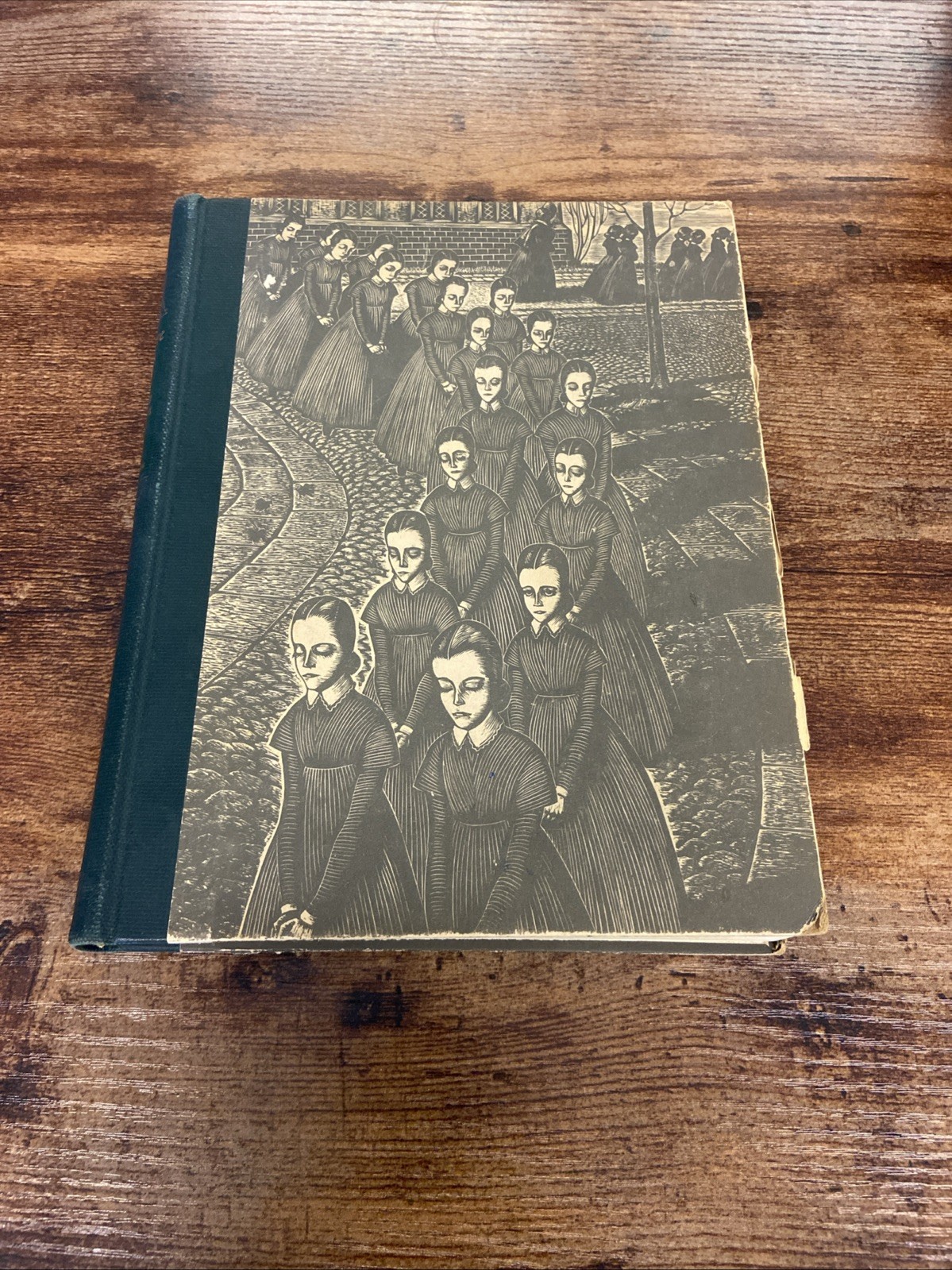 Jane Eyre-Charlotte Bronte 1943 Random House Edition Eichenberg Engravings