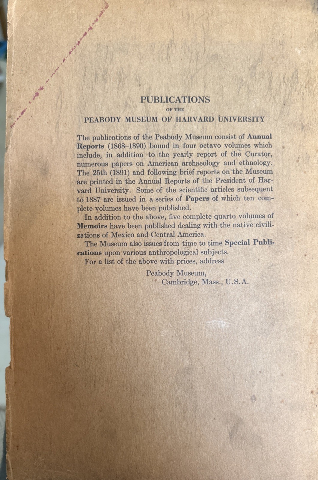 1924 Indian Burial Place at Winthrop Massachusetts 1st Edition Archaeology