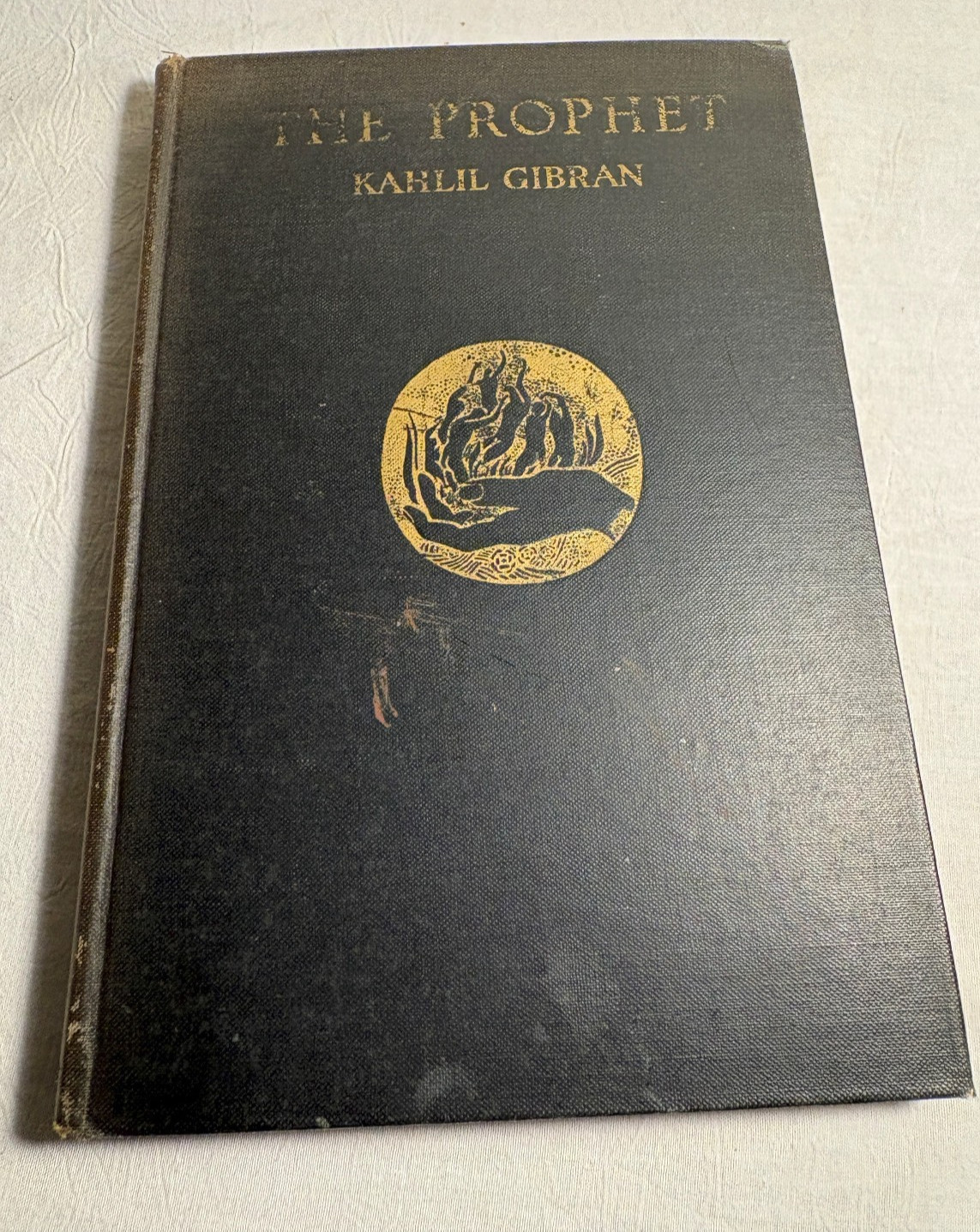 The Prophet by Kahlil Gibran 1929 Printing Cloth Hardcover Bound (magic??)
