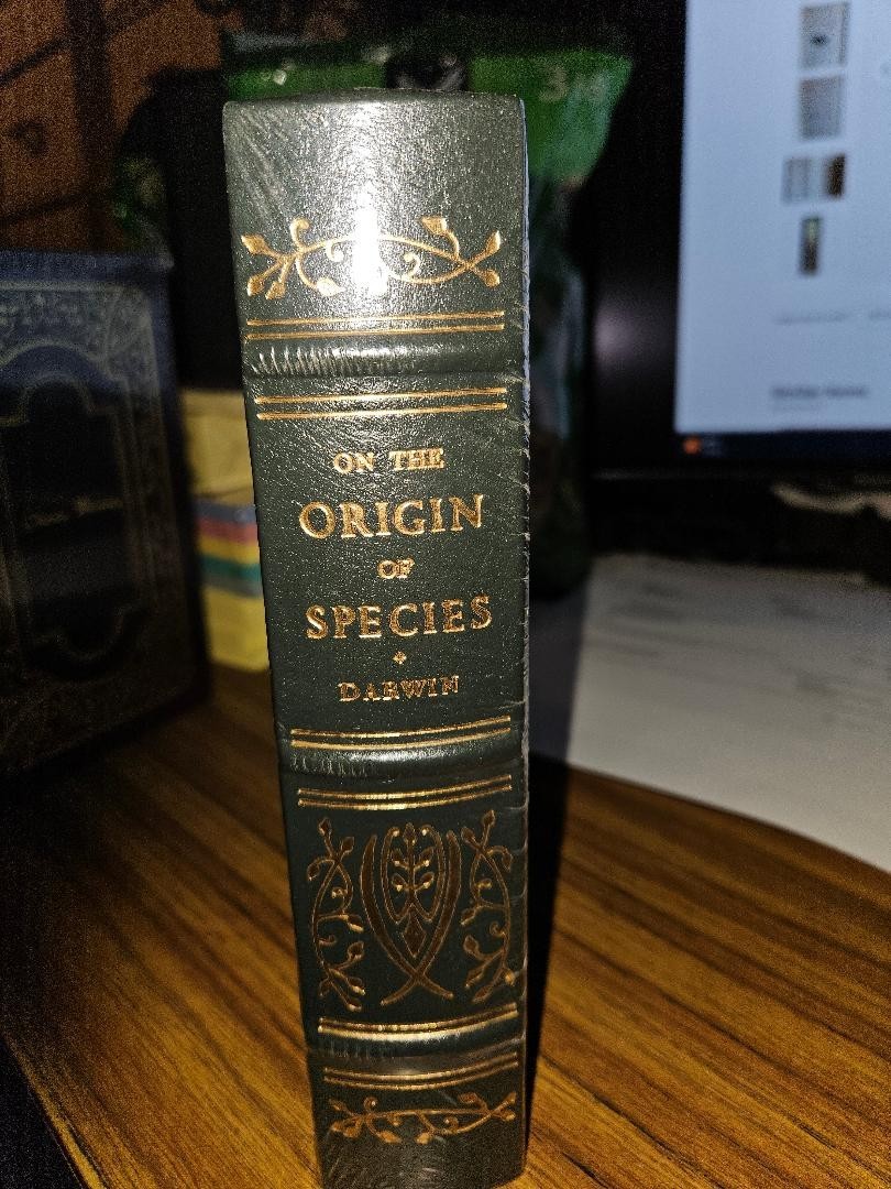 On the Origin of Species – Charles Darwin Leather Gryphon edition FACTORY SEALED