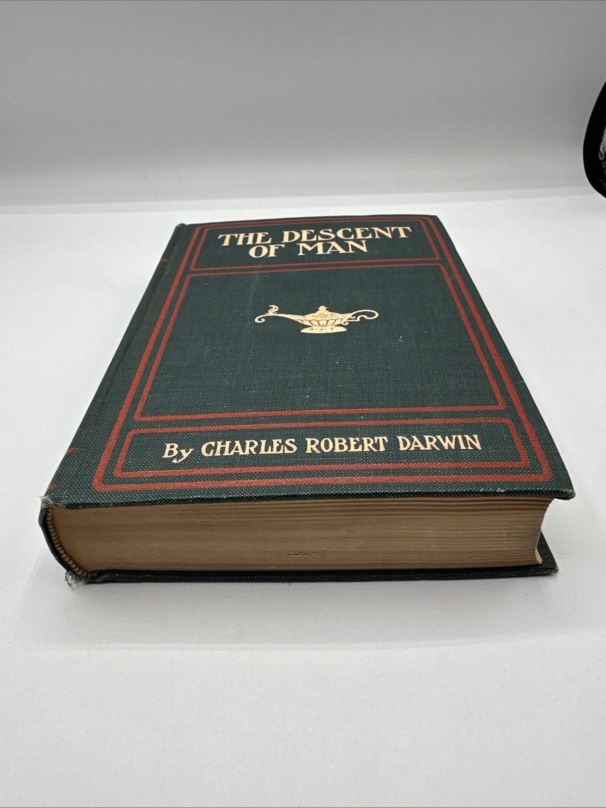 The Descent of Man by Charles Robert Darwin Illustrated Revised Ed. Rand McNally