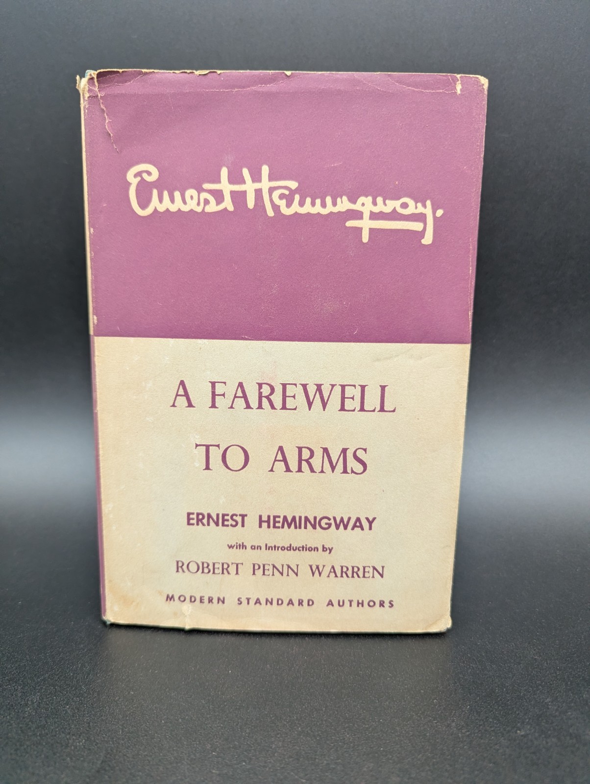 A Farewell to Arms by Ernest Hemingway Book 1949 Vintage Hardcover Classic