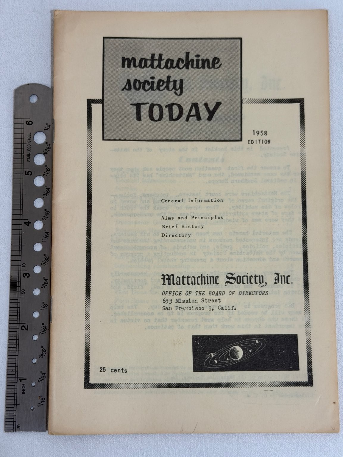 Mattachine Society TODAY 1958 LGBTQ History Gay Rights San Francisco