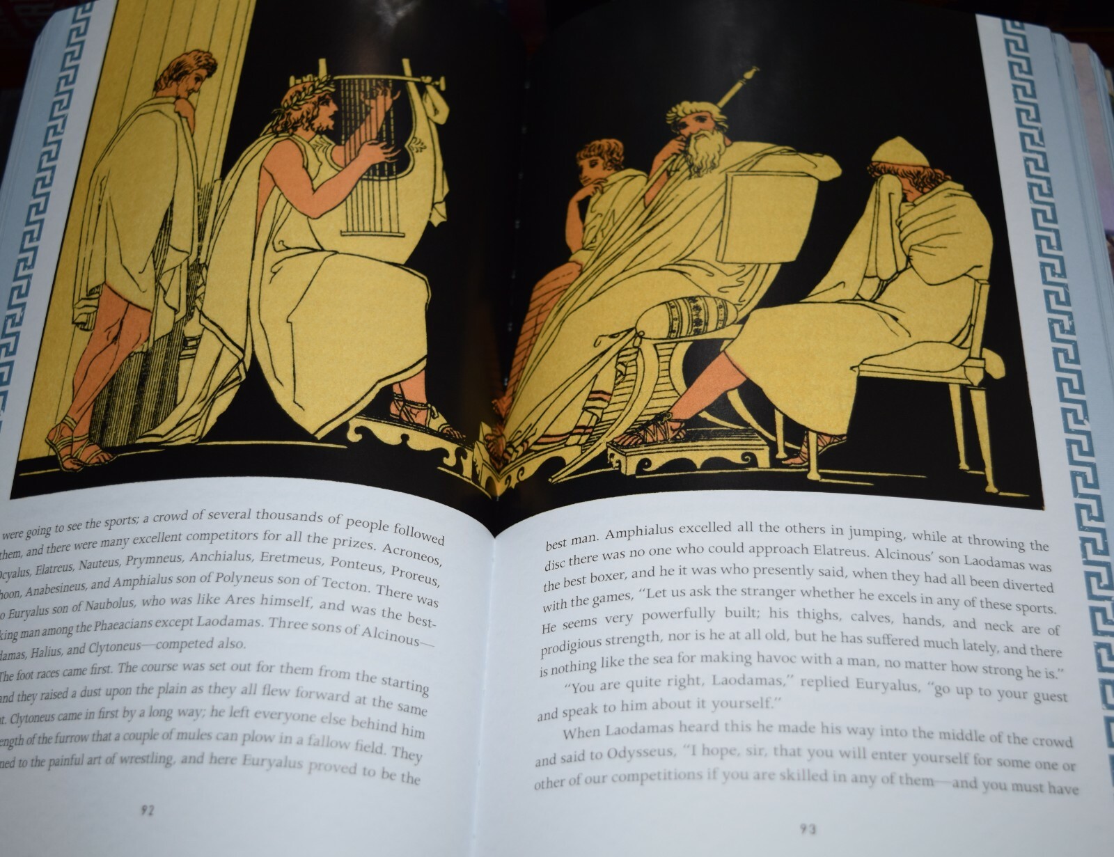 NEW Illustrated Odyssey by Homer Collectible Hardcover Gift