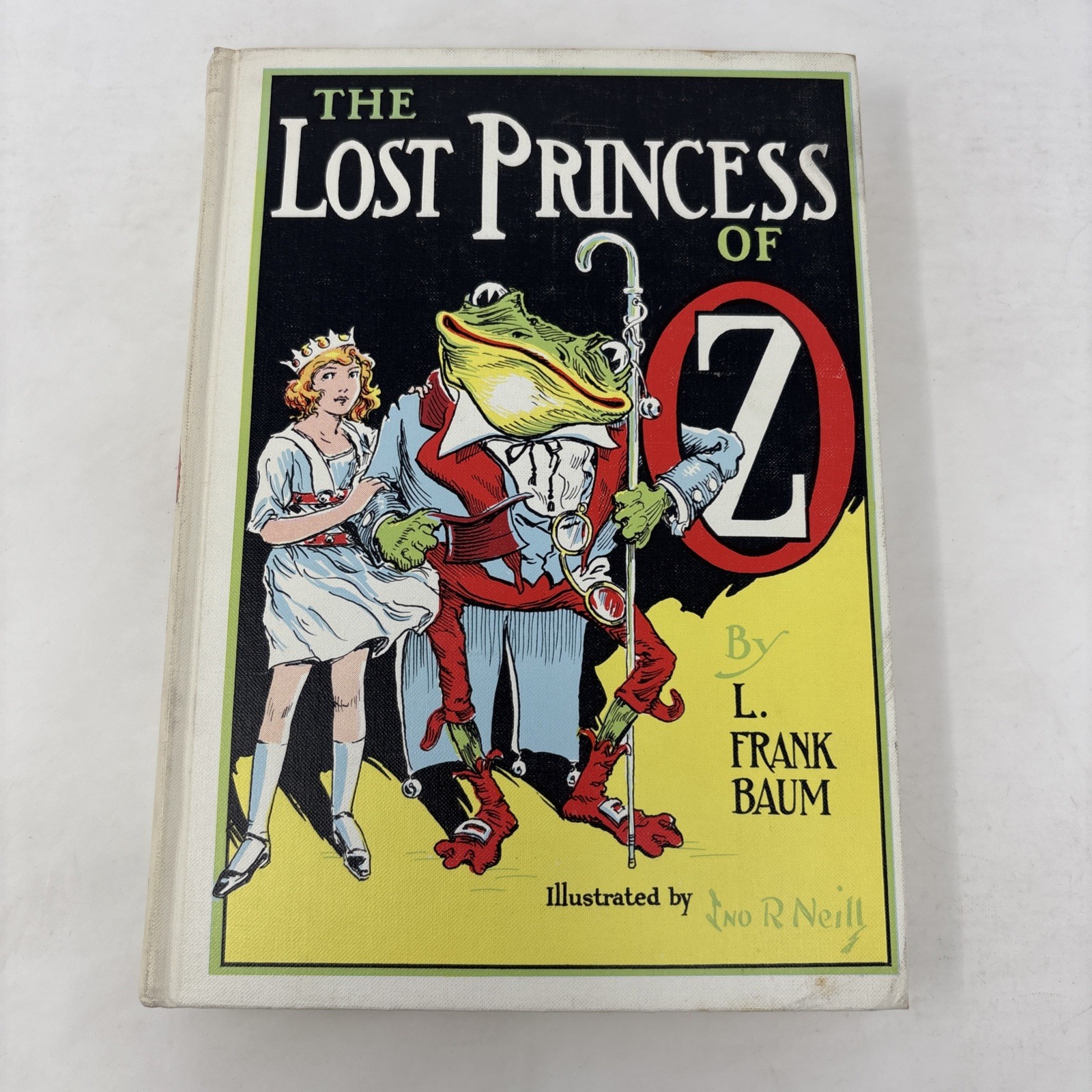Lost Princess of Oz, L. Frank Baum – HC, Reilly & Lee, White Spine, ca. 1960s VG