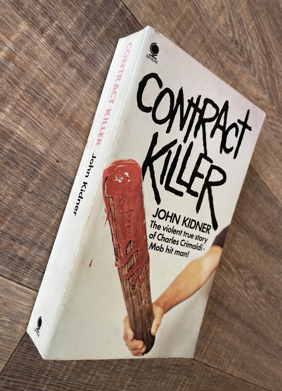 Contract Killer By John Kidner, Rare 1978 True Crime Pulp Paperback