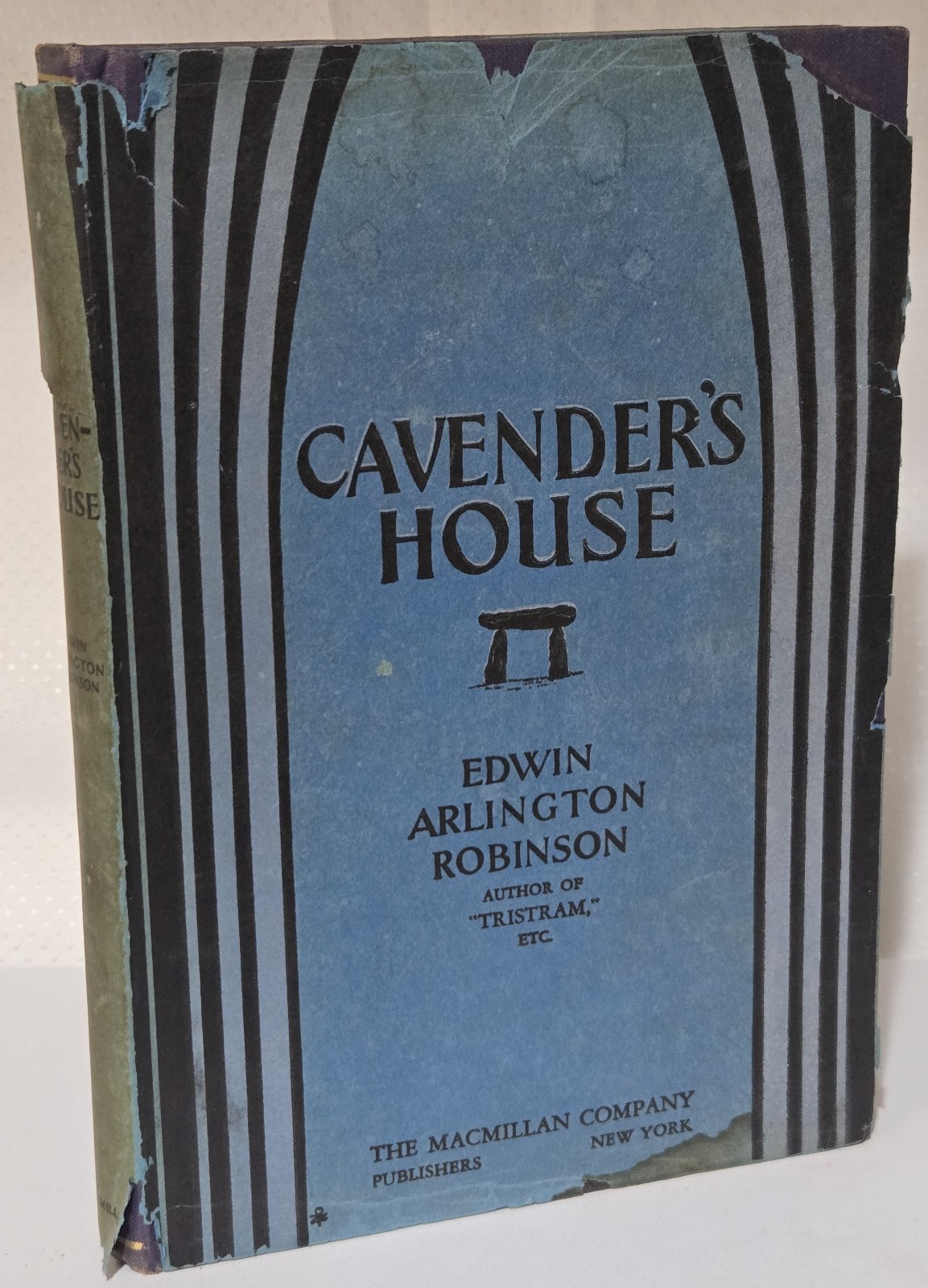 Edwin Arlington Robinson / Cavender’s House Macmillan 1929 HCDJ