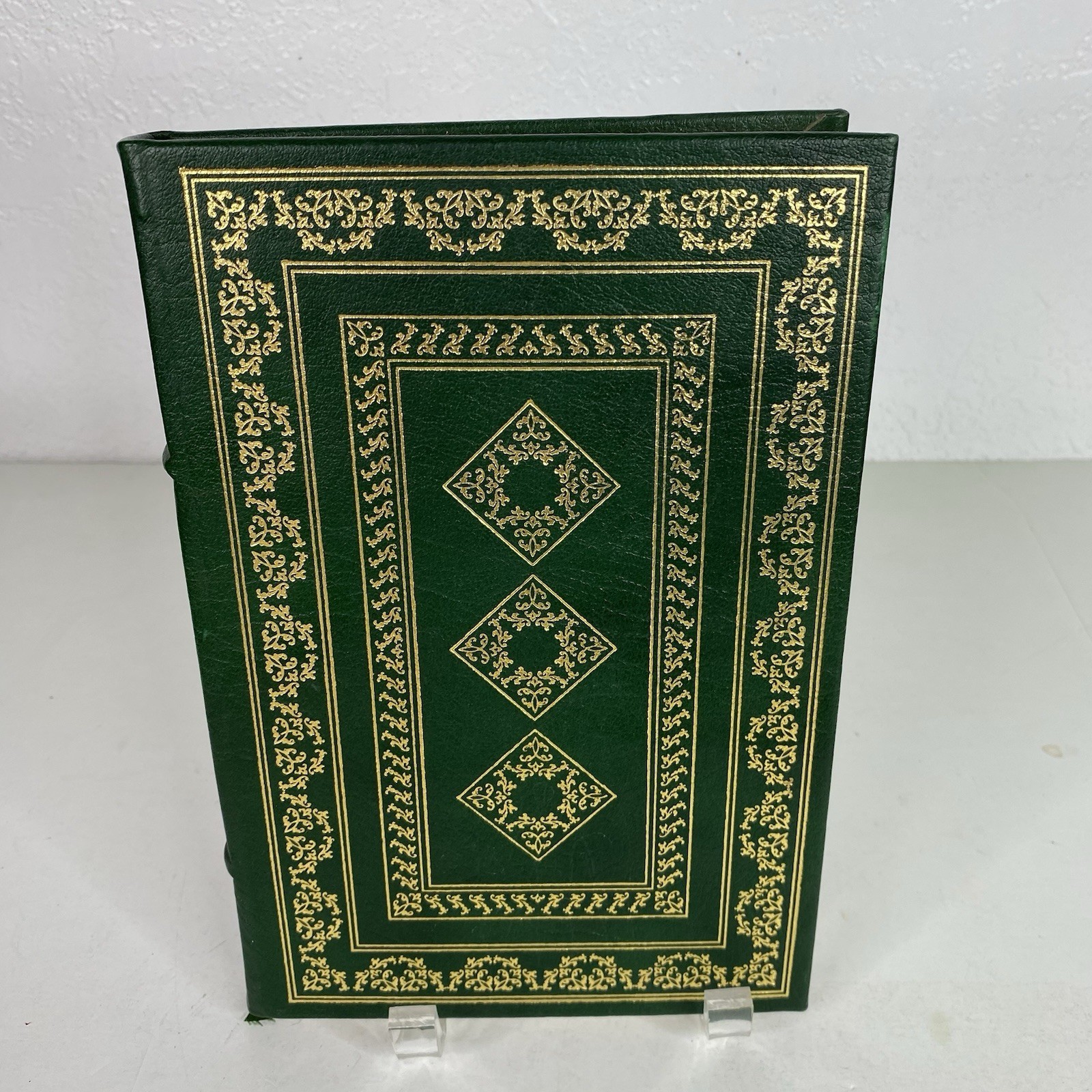 The Finishing School Gail Godwin Signed Book Franklin Library 1984 Gilded Edges