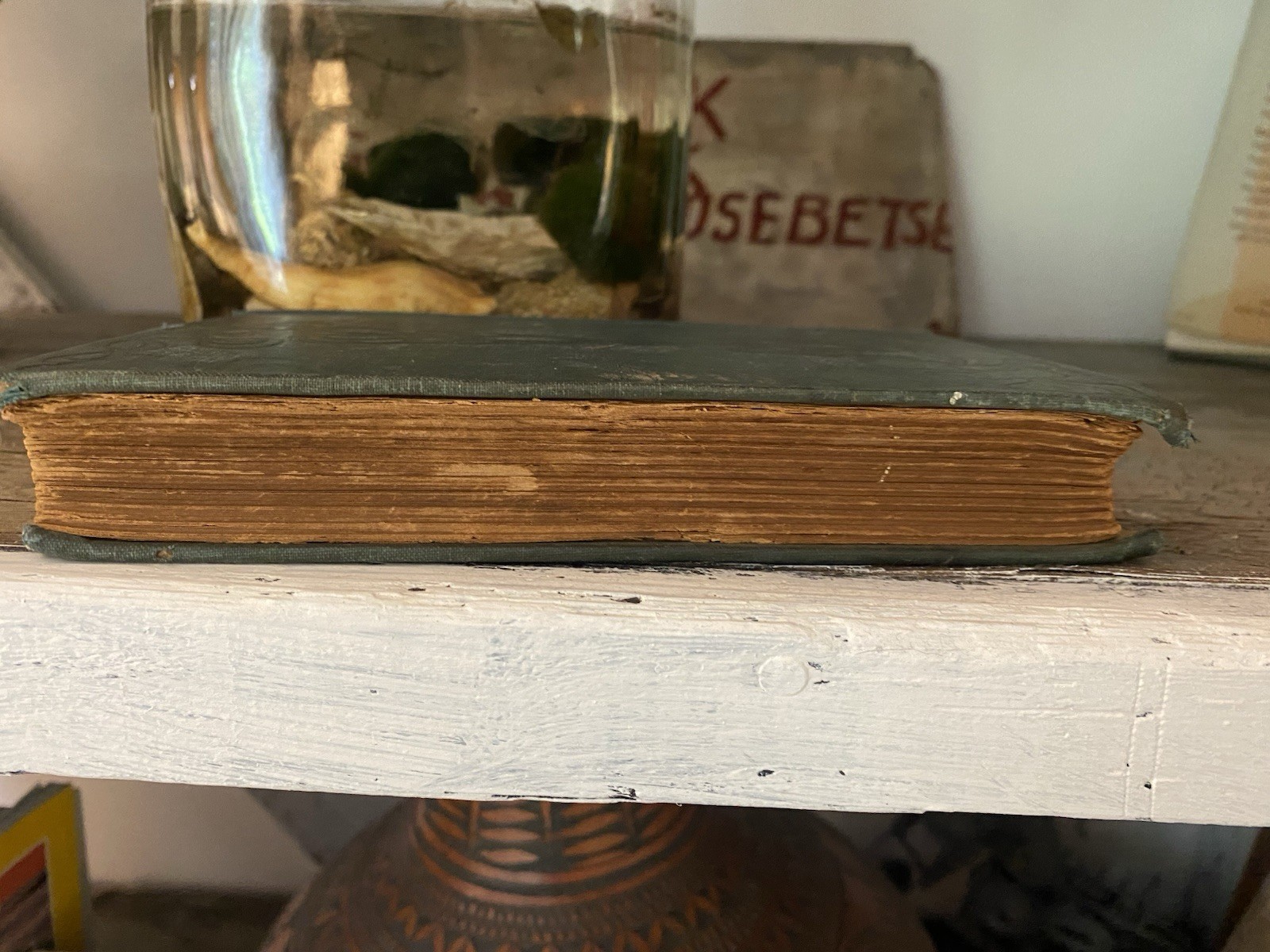 Vintage Books Set of 2, True To The Old Flag, The Deerslayer, Antique Books