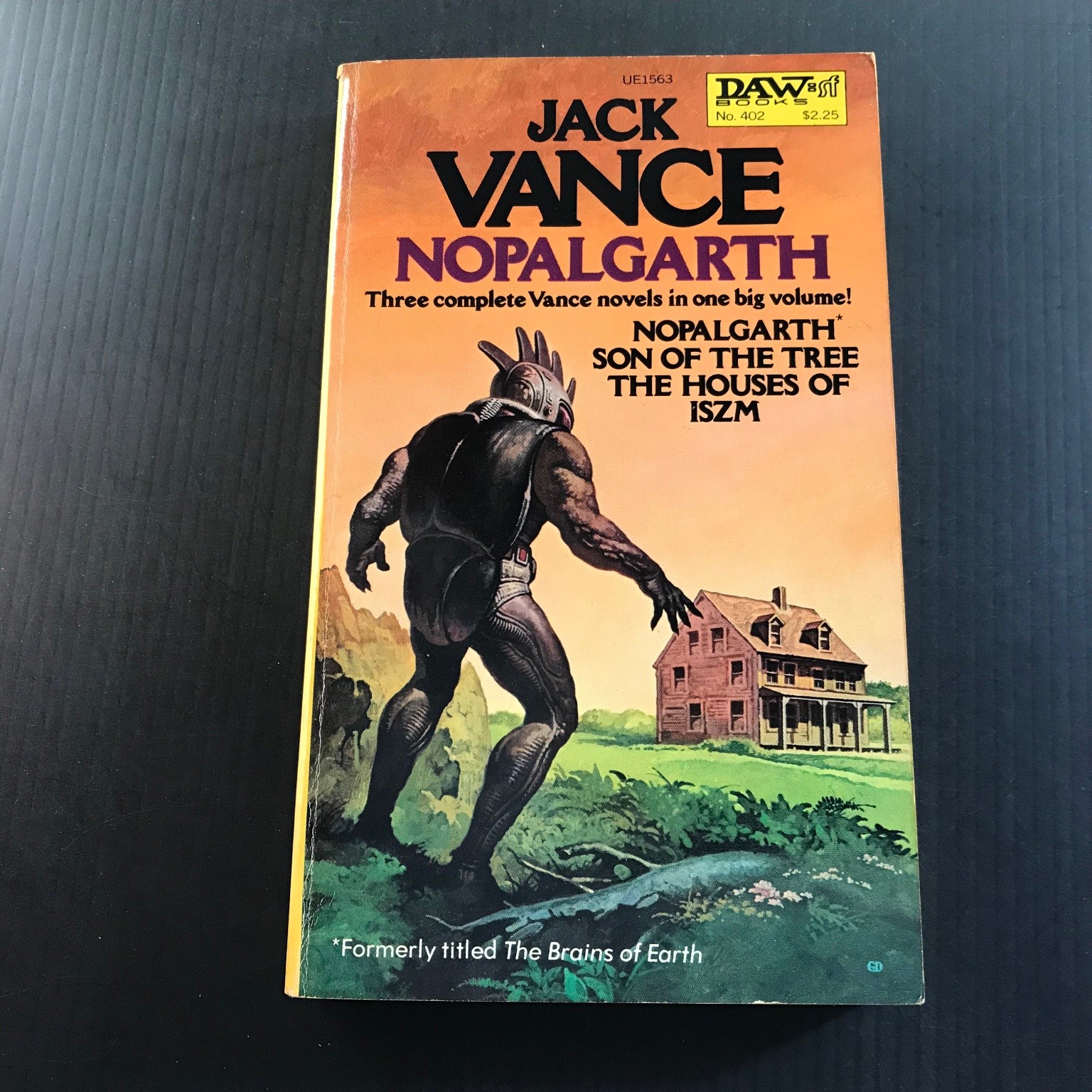 Nopalgarth Jack Vance 1st DAW Printing 1980 Sci-Fi Fantasy 3 Novels