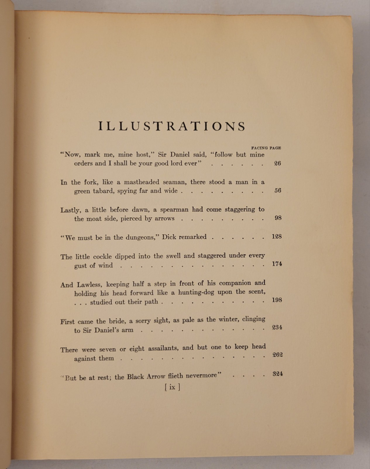 The Black Arrow by Robert Louis Stevenson, Illustrated by N.C. Wyeth 1936