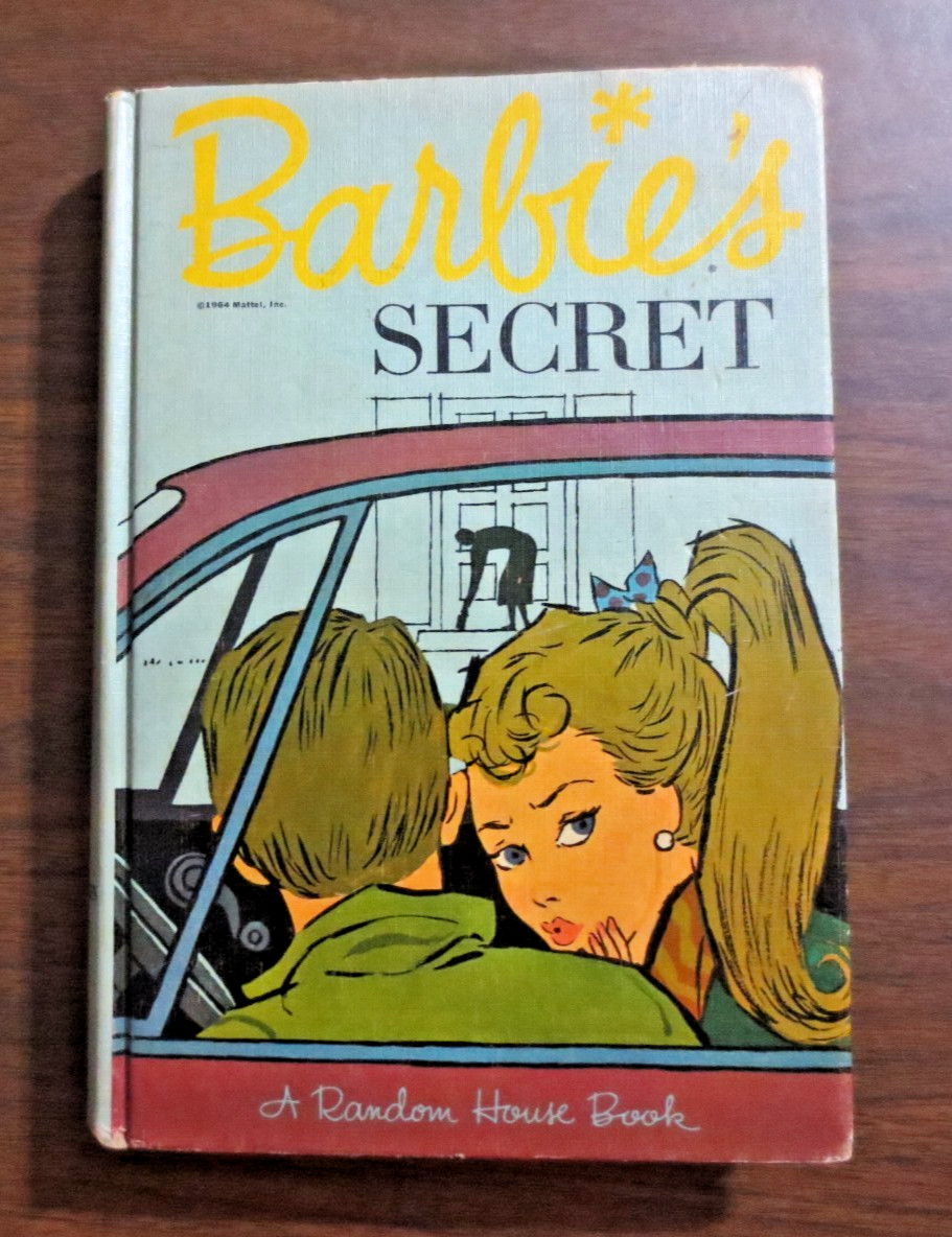 Barbie’s Secret by Eleanor K. Woolvin (Random House 1964) Vintage HC BARBIE BOOK