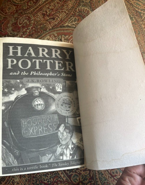 Harry Potter and The Chamber of Secrets PB 1st Edition Bloomsbury 1998