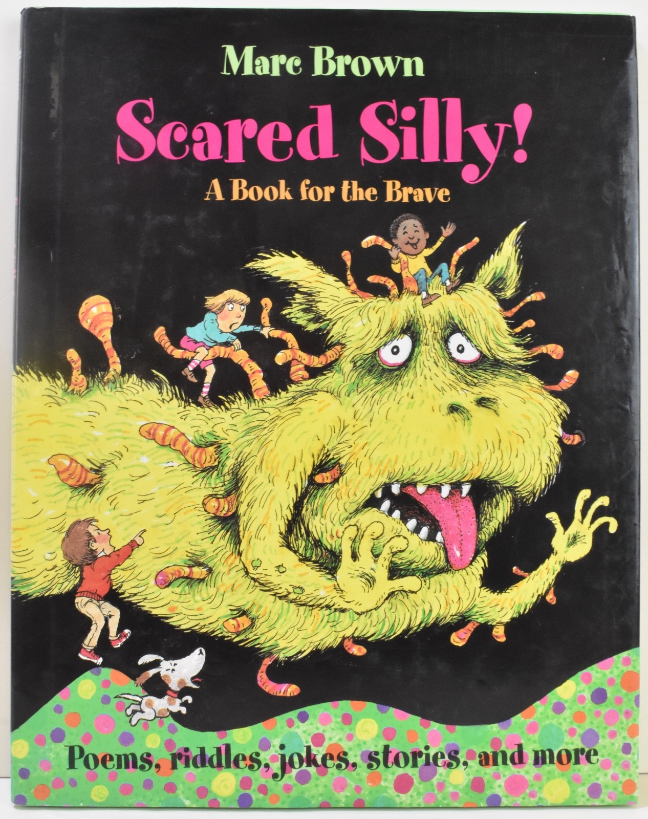 1994 SCARED SILLY Book for the Brave Marc Brown 1st Edition NF HCDJ