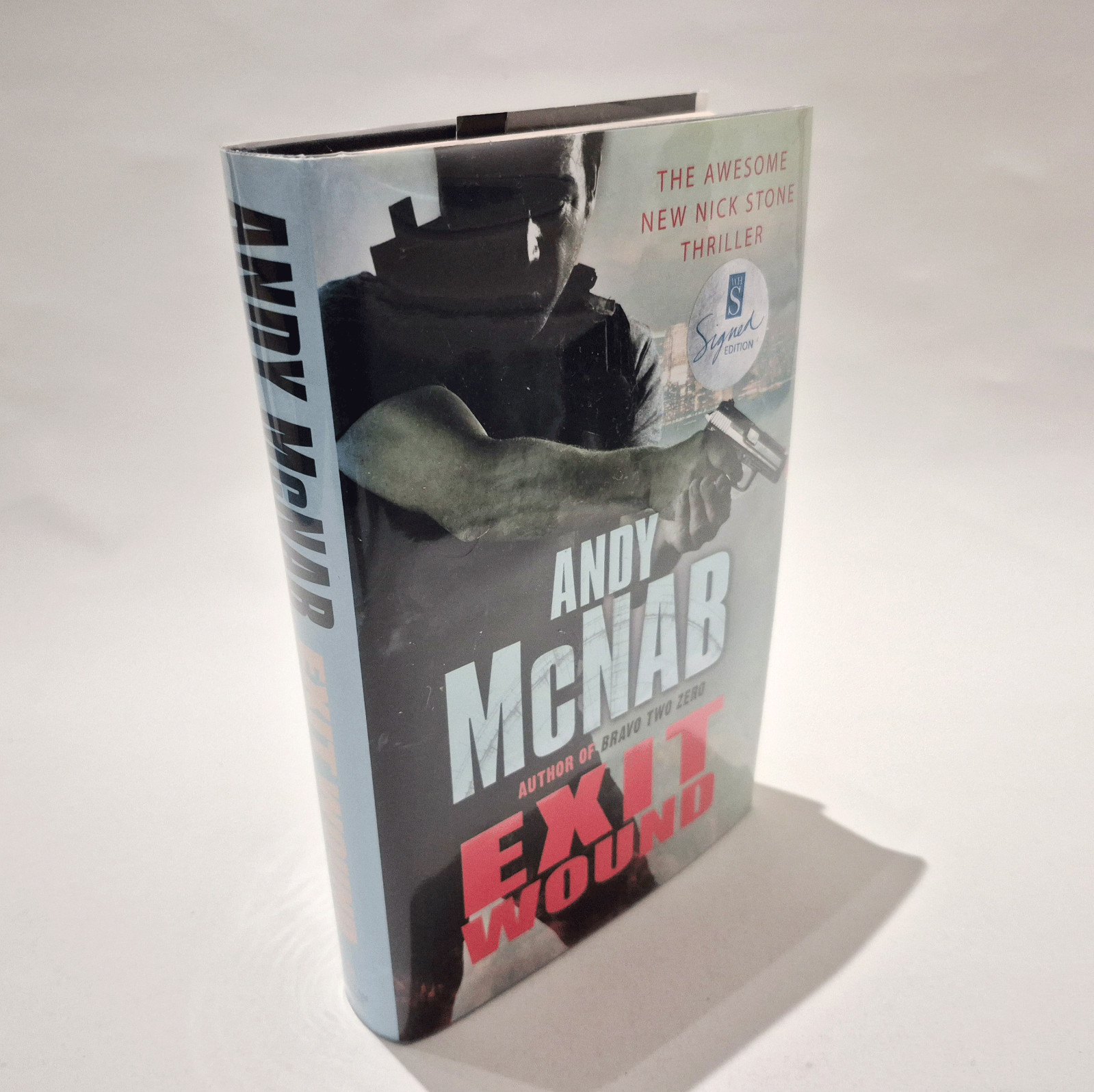 Exit Wound – SIGNED – Andy McNab – 1st ed / 1st imp – Excellent cond