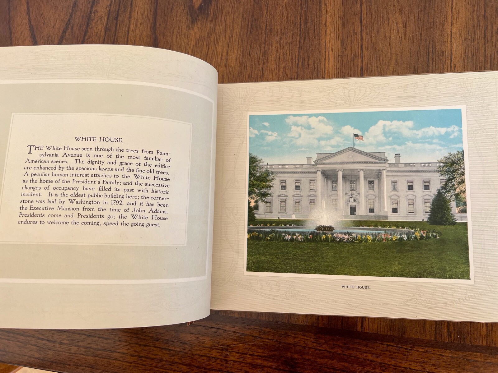 Antique Booklet, Washington D.C. Guidebook w/ Illustrations [c 1918], Travel