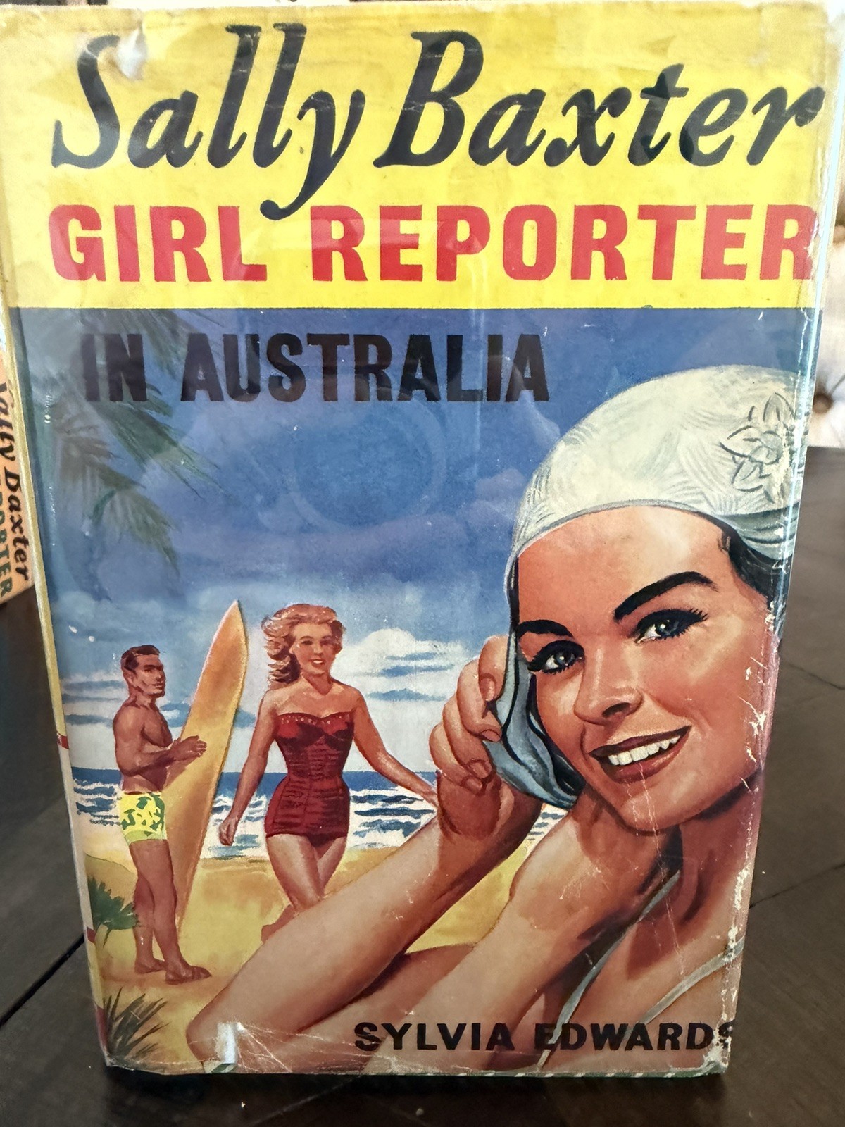 Sally Baxter, Girl Reporter # 5 In Australia 1959 DJ Excellent RARE UK Hardcover