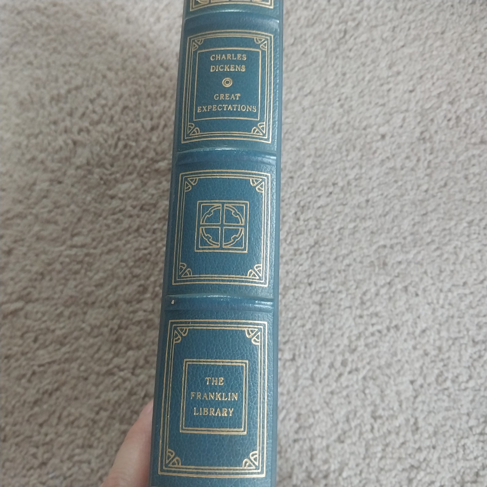 1982 Franklin Library Great Expectations by Charles Dickens, Leather Hardback