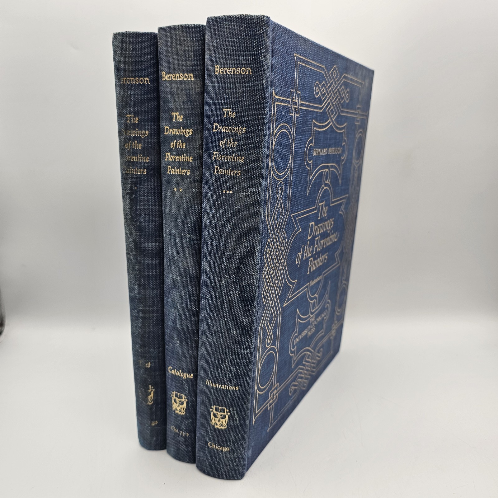 The Drawings of the Florentine Painters by Bernard Berenson 3 Volume Set