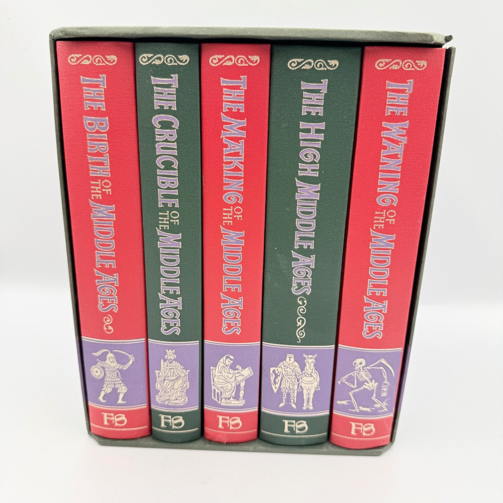 Folio Society The Story of the Middle Ages 5 Volume Box Set Medieval History