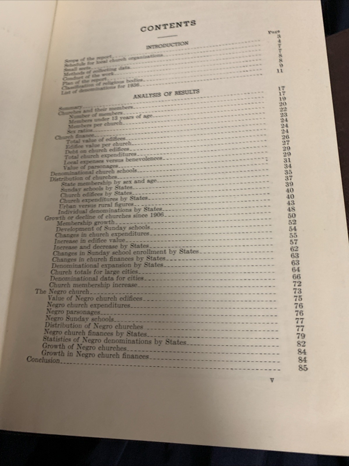 Religious Bodies 1936 3 Volumes – US Dept Of Commerce Census 1941 Negro Church