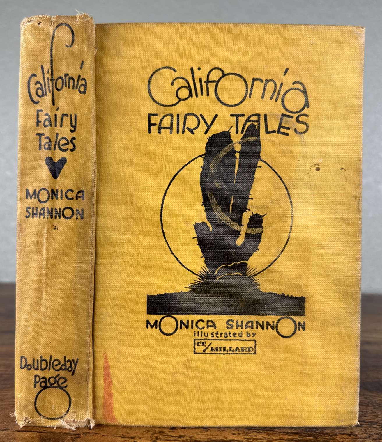 CALIFORNIA FAIRY TALES 1926 1ST ED BY MONIA SHANNON -GNOMES/GIANTS/ELVES/GENIES