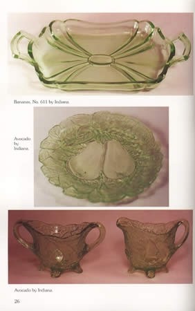 Green Depression Glass Pocket Guide inc Jadeite & Forest Green Patterns Prices