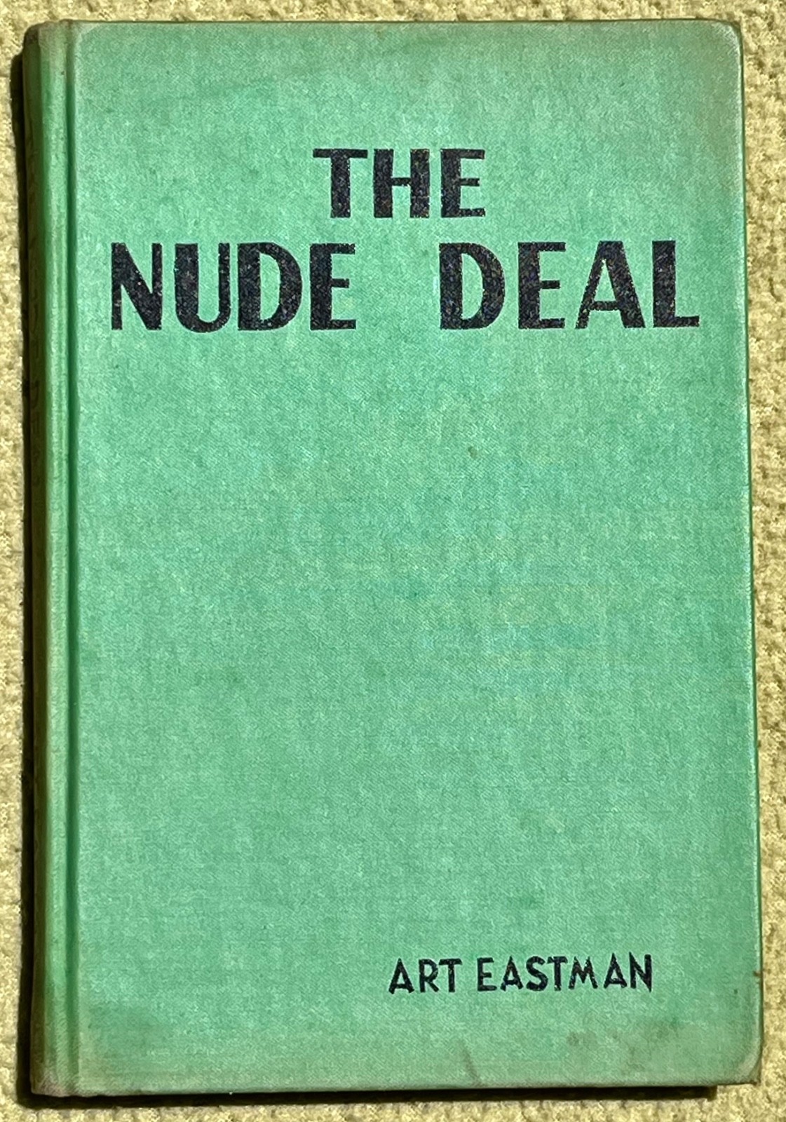 1935 THE NUDE DEAL Signed Art Eastman – Inscribed to EMILY POST Nudism Etiquette