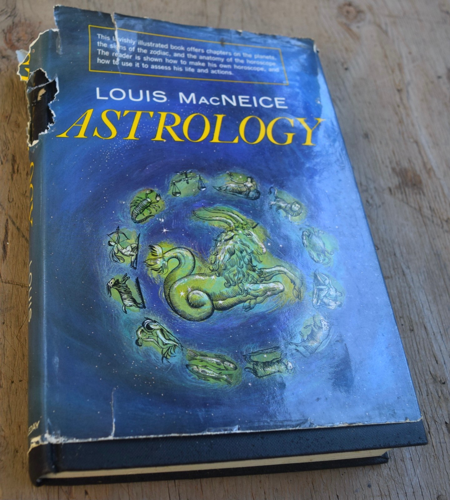 Astrology by Louis MacNeice (1964, Hardcover w/DJ) VTG Horoscopes
