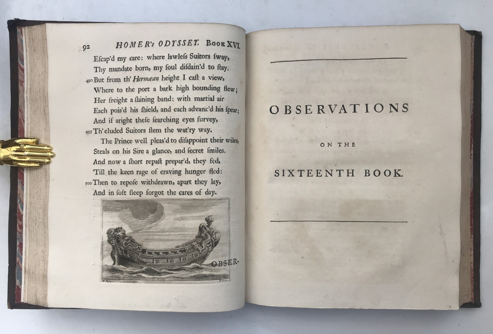 1725-26 Pope THE ODYSSEY OF HOMER 5 Vols First Edition Illustrated Poetry