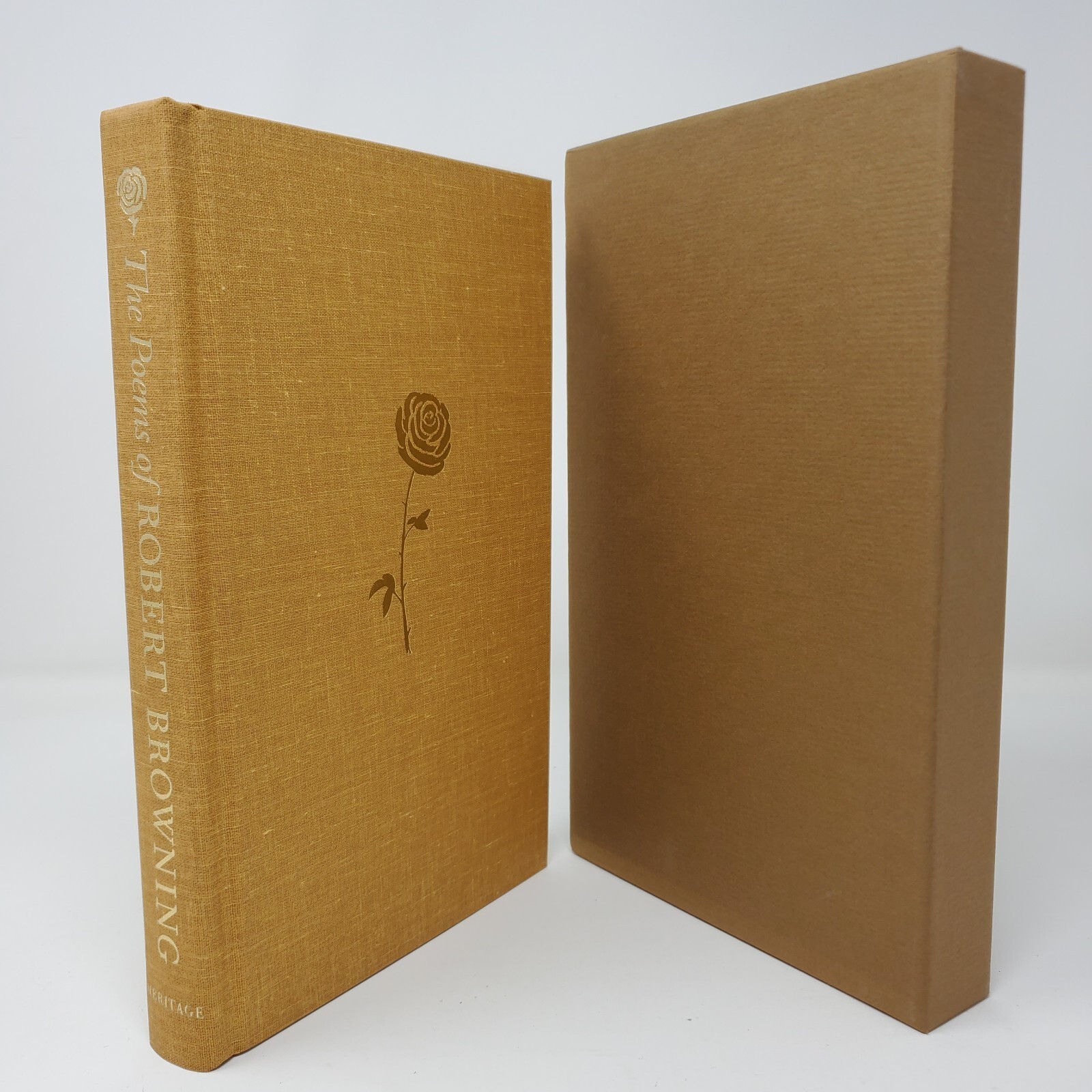 The Poems of Robert Browning – 1971, Heritage Press w/ Slipcase – Hardcover