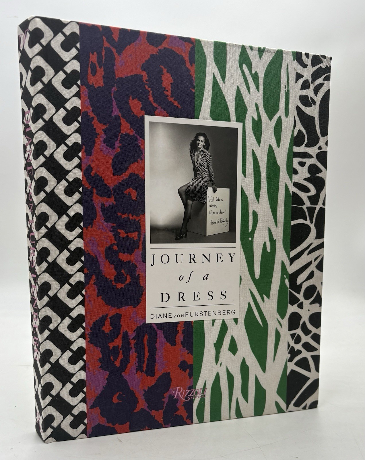 Diane von Furstenberg Journey of a Dress SIGNED Hardcover Rizzoli 2014