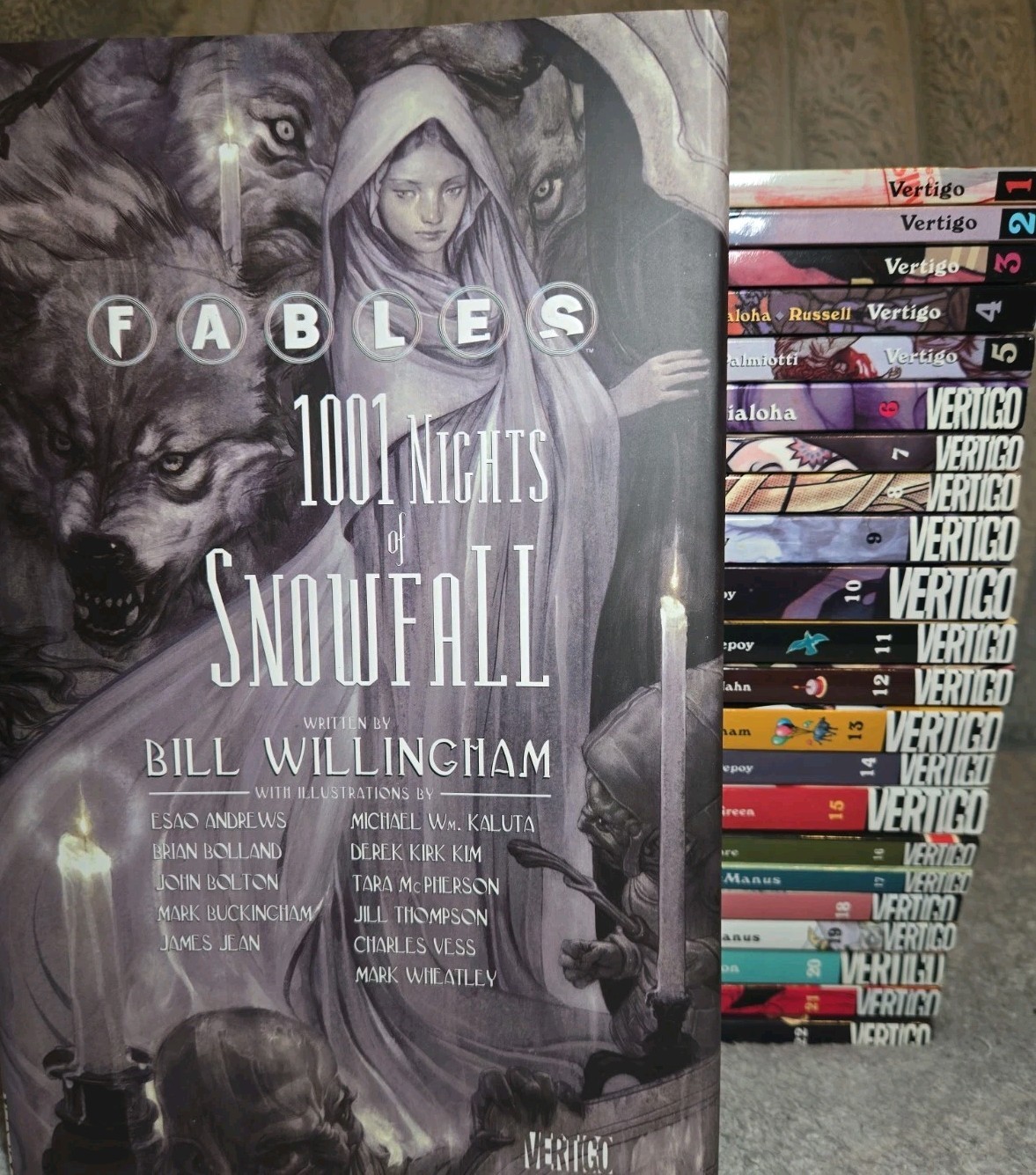 FABLES Graphic Novel TPB Complete Set Vol 1-22 DC/Vertigo Comics + 1 Bonus Books